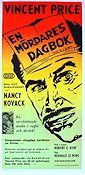 En m�rdares dagbok (1963) Poster 30x70cm Vincent Price