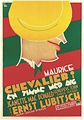 En timme med dig 1932 poster Maurice Chevalier Jeanette MacDonald Ernst Lubitsch