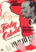 Farlig oskuld 1948 poster Louis Jouvet Renée Devillers Dany Robin Henri Decoin Instrument