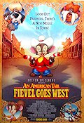 Fievel i vilda v�stern (1991) Poster 68x102cm USA B Fievel/Don Bluth/Animation