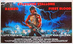 First Blood (1982) Poster 35x50cm Belgium Sylvester Stallone/Rambo