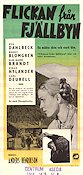 Flickan fr�n fj�llbyn (1948) Poster 30x70cm Eva Dahlbeck/Bengt Blomgren