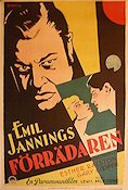 Förrädaren 1929 poster Emil Jannings Lewis Milestone