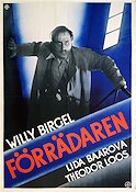 Förrädaren 1936 poster Lida Baarova Willy Birgel