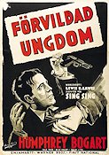 Förvildad ungdom 1939 poster Humphrey Bogart