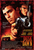From Dusk Till Dawn 1996 poster George Clooney Quentin Tarantino Harvey Keitel Salma Hayek Robert Rodriguez Vapen