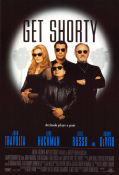 Get Shorty 1995 poster John Travolta Danny de Vito Gene Hackman Rene Russo Barry Sonnenfeld