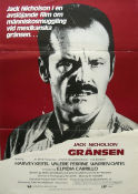 Gränsen 1982 poster Jack Nicholson Harvey Keitel Valerie Perrine Tony Richardson