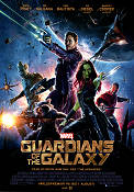 Guardians of the Galaxy 2014 poster Chris Pratt Vin Diesel Bradley Cooper James Gunn Hitta mer: Marvel