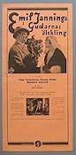 Gudarnas älskling 1931 poster Emil Jannings