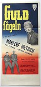 Guldf�geln (1952) Poster 30x70cm Marlene Dietrich/Mel Ferrer/Fritz Lang