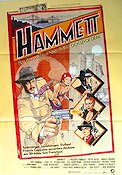 Hammett (1983) Poster 70x100cm Wim Wenders/Frederic Forrest