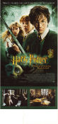 Harry Potter och hemligheternas kammare 2002 poster Daniel Radcliffe Alan Rickman Chris Columbus Text: J K Rowling