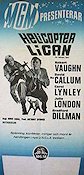 Helicopterligan (1969) Poster 30x70cm Robert Vaughn/David McCallum/UNCLE