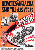 Helvetesänglarna slår till i Las Vegas 1969 poster Tom Stern Lee Madden Motorcyklar