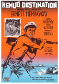 Hemlig destination 1958 poster Audie Murphy Eddie Albert Patricia Owens Don Siegel Film Noir