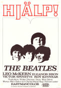 Hjälp! 1965 poster Beatles John Lennon Paul McCartney George Harrison Richard Lester Rock och pop Musikaler