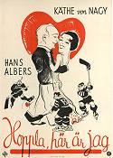 Hoppla här är jag 1932 poster Hans Albers Käthe von Nagy Hans Hinrich
