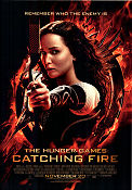 The Hunger Games Catching Fire 2013 poster Jennifer Lawrence Josh Hutcherson Liam Hemsworth Francis Lawrence