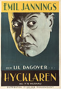 Hycklaren 1925 poster Emil Jannings Lil Dagover FW Murnau