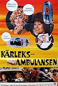 K�rleksambulansen (1974) Poster Brigitte Bardot/Annie Girardot