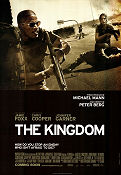 The Kingdom 2007 poster Jamie Foxx Chris Cooper Jennifer Garner Peter Berg