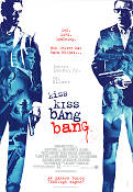 Kiss Kiss Bang Bang 2005 poster Robert Downey Jr Val Kilmer Michelle Monaghan Shane Black