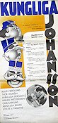 Kungliga Johansson (1934) Poster 30x70cm Bullen Berglund/Thor Mod�en/Annalisa Ericson