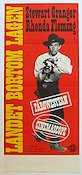 Landet bortom lagen (1957) Poster 30x70cm Stewart Granger/Rhonda Fleming