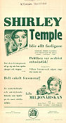Lilla miljonärskan 1936 poster Shirley Temple Gloria Stuart
