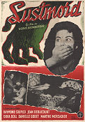 Lustmord 1952 poster Raymond Souplex Jean Debucourt Dora Doll Hervé Bromberger
