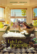 Lyle Lyle Crocodile 2022 poster Javier Bardem Josh Gordon Animerat