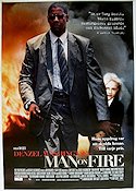 Man on Fire (2003) Poster 70x100cm Denzel Washington
