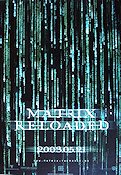 The Matrix Reloaded (2003) Poster 68x102cm USA advance Keanu Reeves/Carrie-Anne Moss/Andy Wachowski