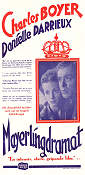 Mayerlingdramat (1949) Poster 30x70cm Charles Boyer/Danielle Darieux