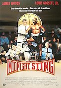 Midnight Sting 1992 poster James Woods Louis Gossett Bruce Dern Michael Ritchie Boxning