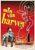 Min vän Harvey 1950 poster James Stewart Wallace Ford William H Lynn Henry Koster