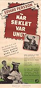 N�r seklet var ungt (1945) Poster 30x70cm Edvard Persson