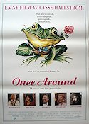 Once Around (1990) Poster 70x100cm Richard Dreyfuss/Holly Hunter/Lasse Hallstr�m