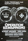 Operation kidnappning (1985) Poster Robert Wagner/Teri Garr/Nazi