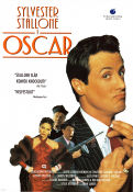 Oscar 1991 poster Sylvester Stallone Ornella Muti Peter Riegert John Landis Maffia
