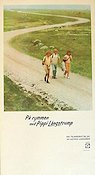 P� rymmen med Pippi L�ngstrump (1970) Poster 30x70cm Inger Nilsson/Astrid Lindgren/Beppe Wolgers
