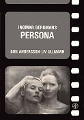 Persona 1966 poster Liv Ullmann Bibi Andersson Margaretha Krook Gunnar Björnstrand Ingmar Bergman