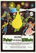 Peter och draken Elliott (1978) Poster 70x100cm Helen Reddy/Mickey Rooney/Disney