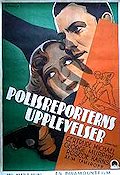 Polisreporterns upplevelser 1936 poster Gertrude Michael Eric Rohman art