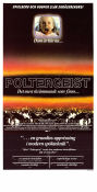 Poltergeist 1982 poster JoBeth Williams Heather O´Rourke Craig T Nelson Tobe Hooper