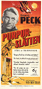 Purpurslätten 1954 poster Gregory Peck Win Min Than Robert Parrish Asien