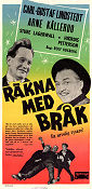 Räkna med bråk 1957 poster Carl-Gustaf Lindstedt Arne Källerud Hjördis Petterson Rolf Husberg
