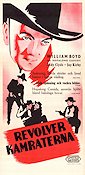 Revolverkamraterna (1944) Poster 30x70cm William Boyd/Hopalong Cassidy