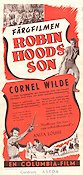 Robin Hoods son (1946) Poster 30x70cm Cornel Wilde/Robin Hood